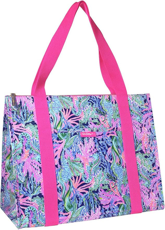 LILLY PULITZER INSULATED MARKET TOTE