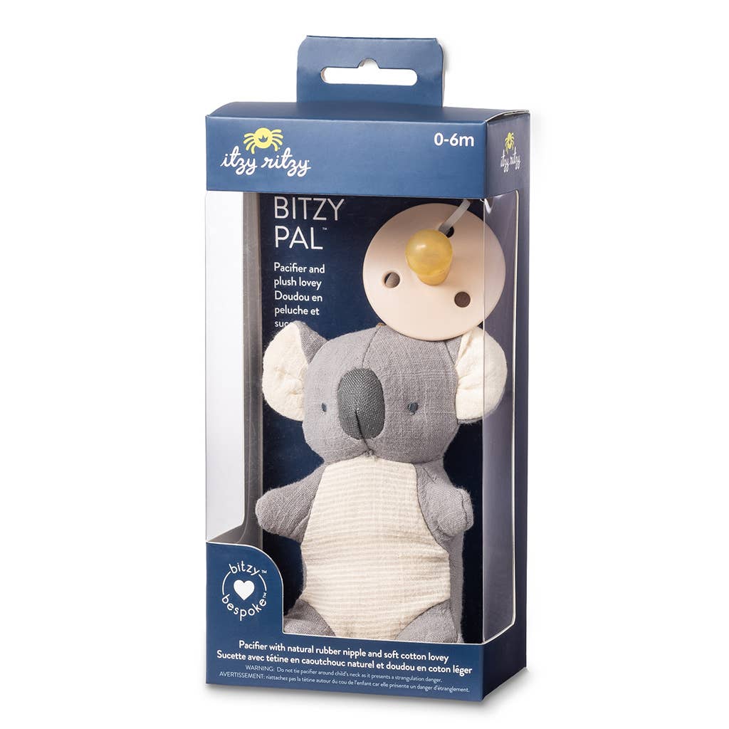 *NBitzy Pal Natural Rubber Pacifier & Plush