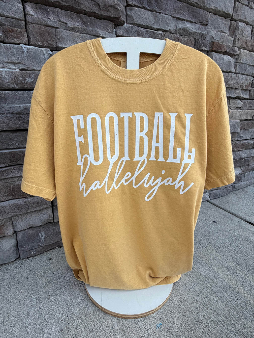 Football Hallelujah/Game Day Comfort Colors Tee