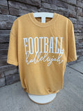 Football Hallelujah/Game Day Comfort Colors Tee