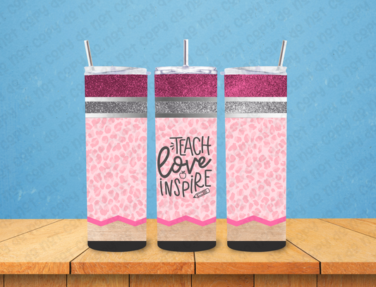 Teach Love Inspire 20 oz Tumbler