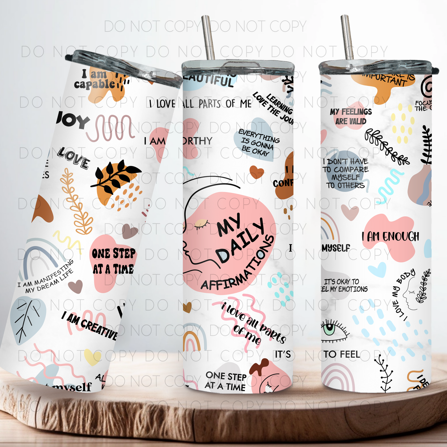 My Daily Affirmations 20oz Tumbler