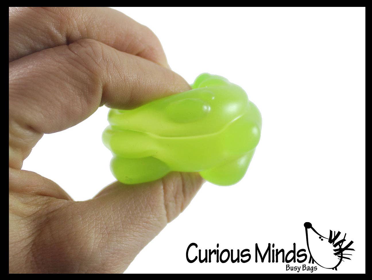 1 -2" Gummy Bear Shaped Ball - Thick Glue/Gel Syrup Molasses