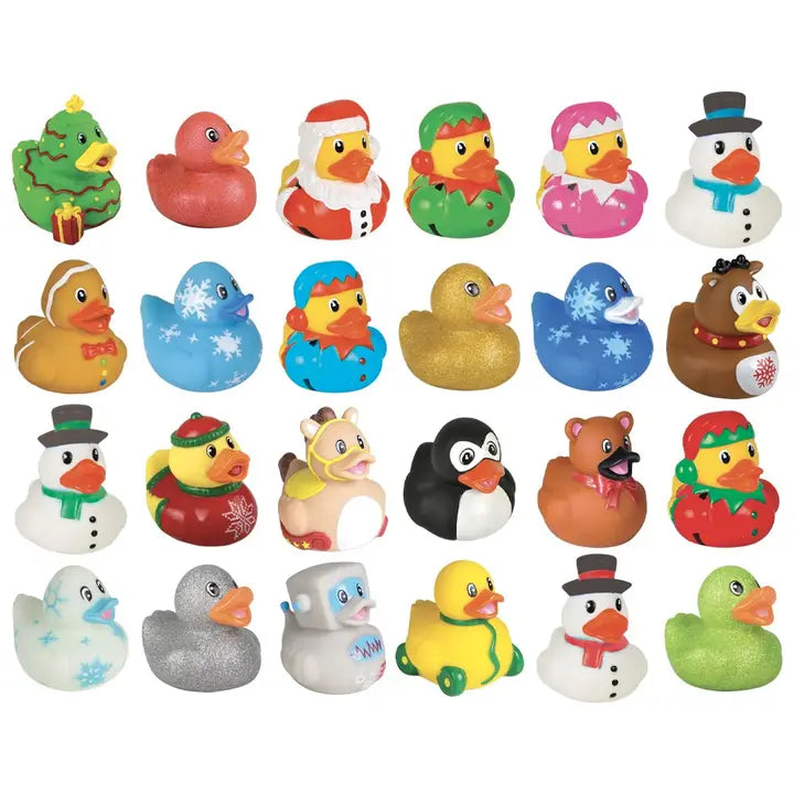 24 Day Rubber Ducky Christmas Advent Calendar