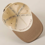 MOMMIN' Letter Embroidery Two-Tone Trucker Hat