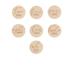 Wooden Reversible Monthly Milestone Photo Prop