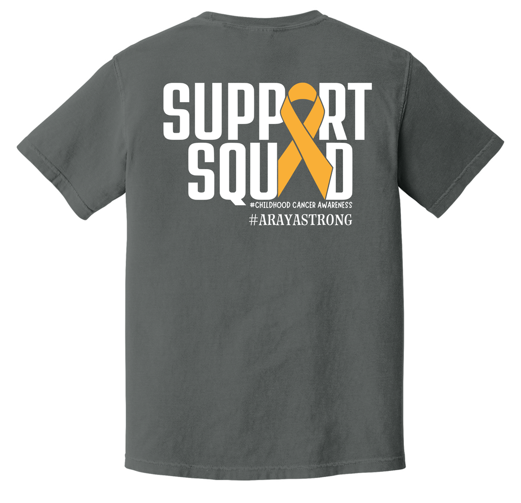 Araya Litsey childhood cancer awareness fundraiser