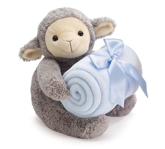 BABY LAMB WITH BLANKET