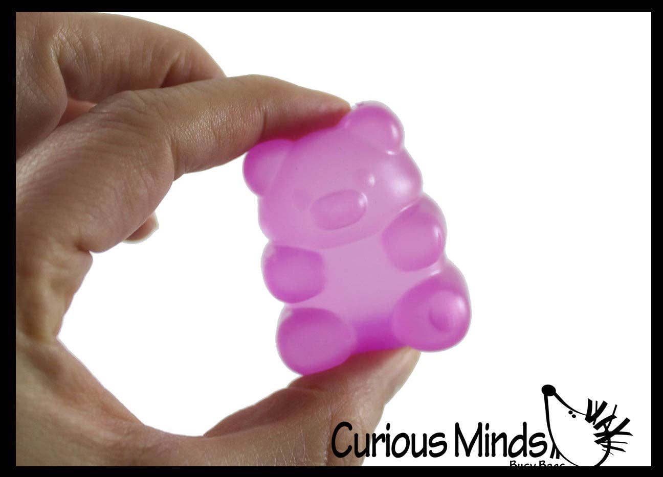 1 -2" Gummy Bear Shaped Ball - Thick Glue/Gel Syrup Molasses