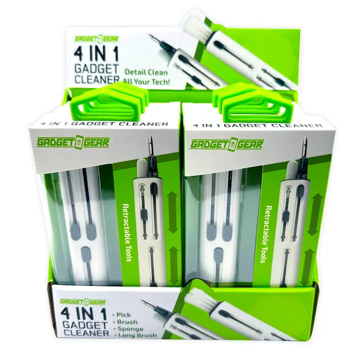 Gadget Gear 4 in 1 Tech Cleaner Tool Set