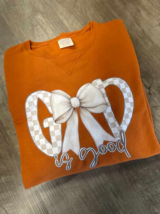 God is good crewneck