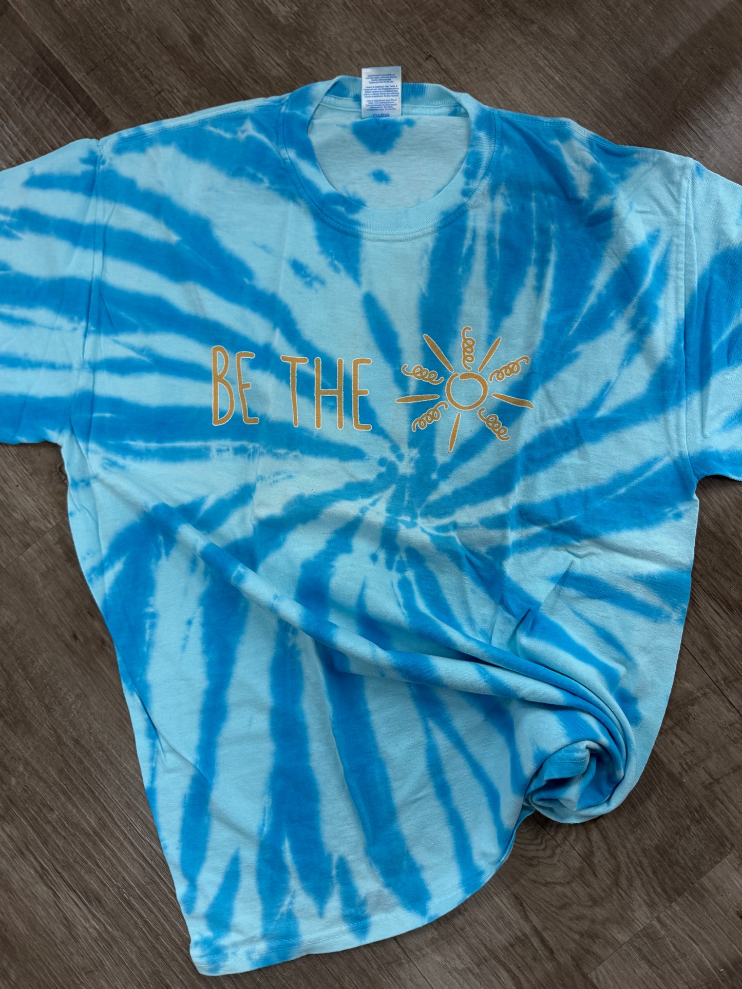 RAE OF SUNSHINE-Be the Light Tie-Dye BLUE