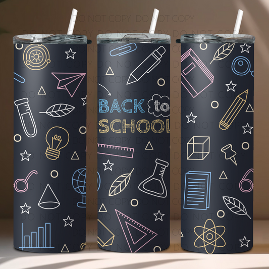 Back To School 20oz Tumbler