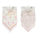 Floral Bib & Headband Set
