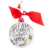Cardinal Always With You Wreath Ornament