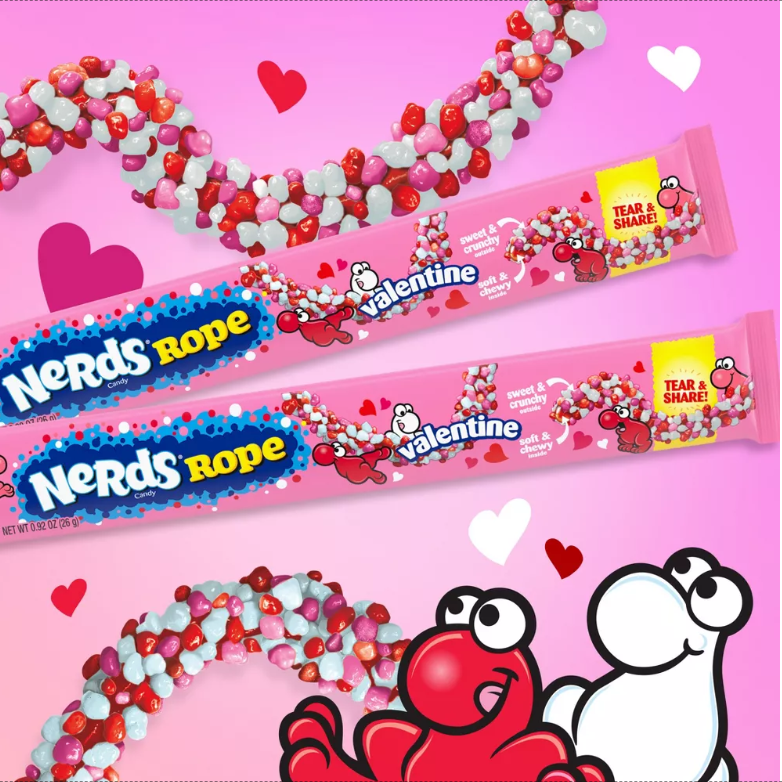 Nerds Valentine's Rope Candy - 0.92oz