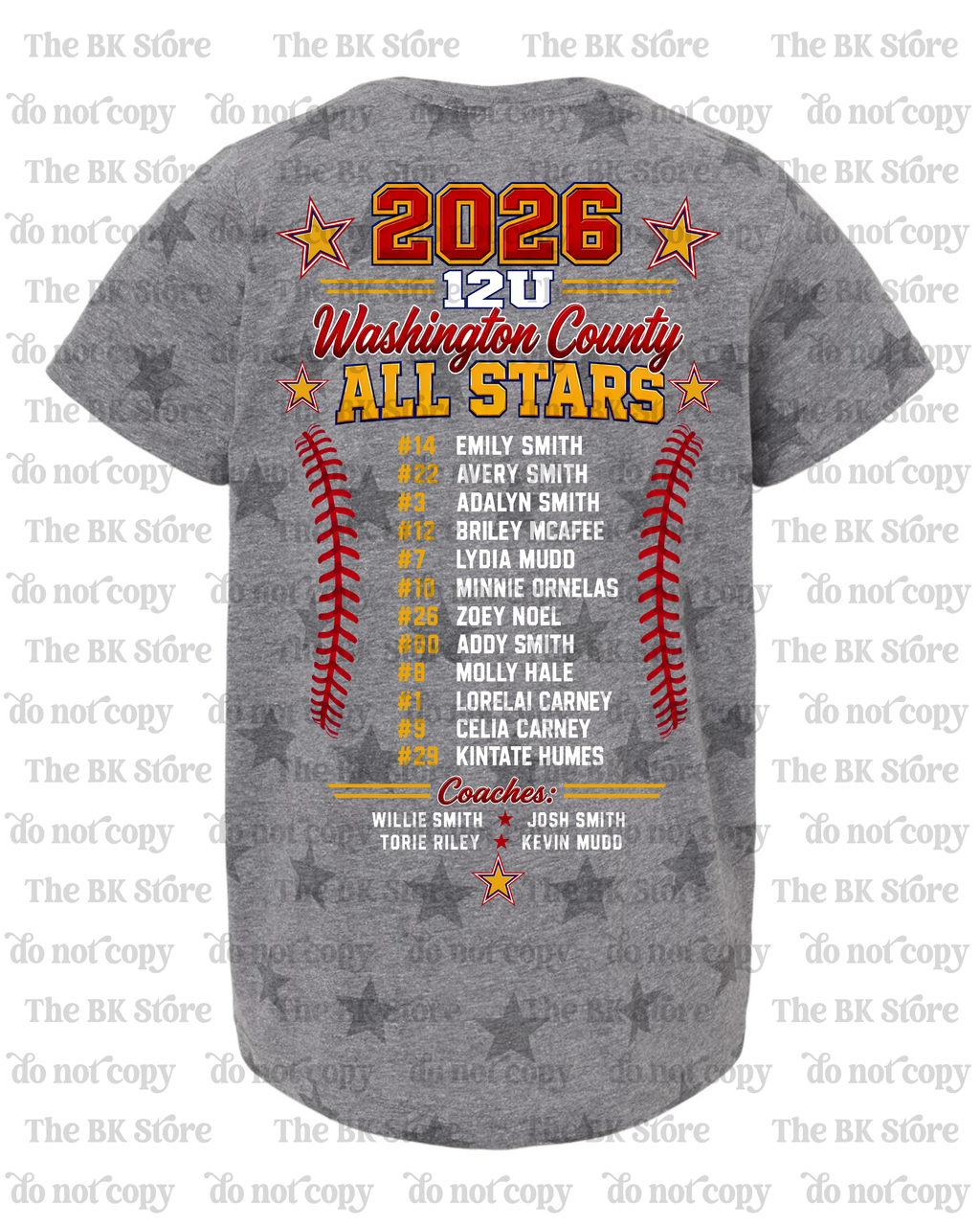 WASHINGTON COUNTY ALL STARS 12U GIRLS