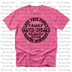YANTIS-SPEAKS FAMILY REUNION