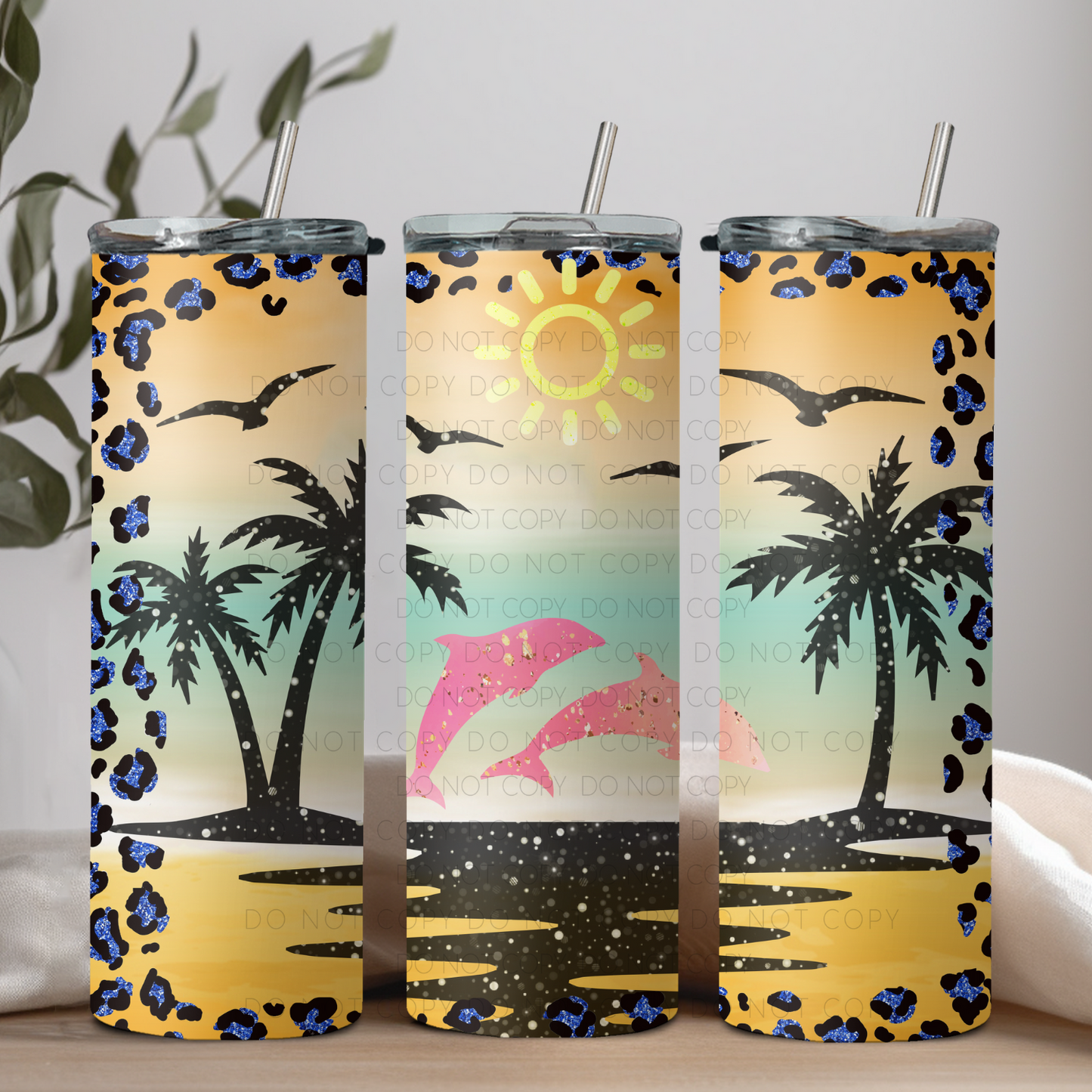 Dolphins 20oz Tumbler