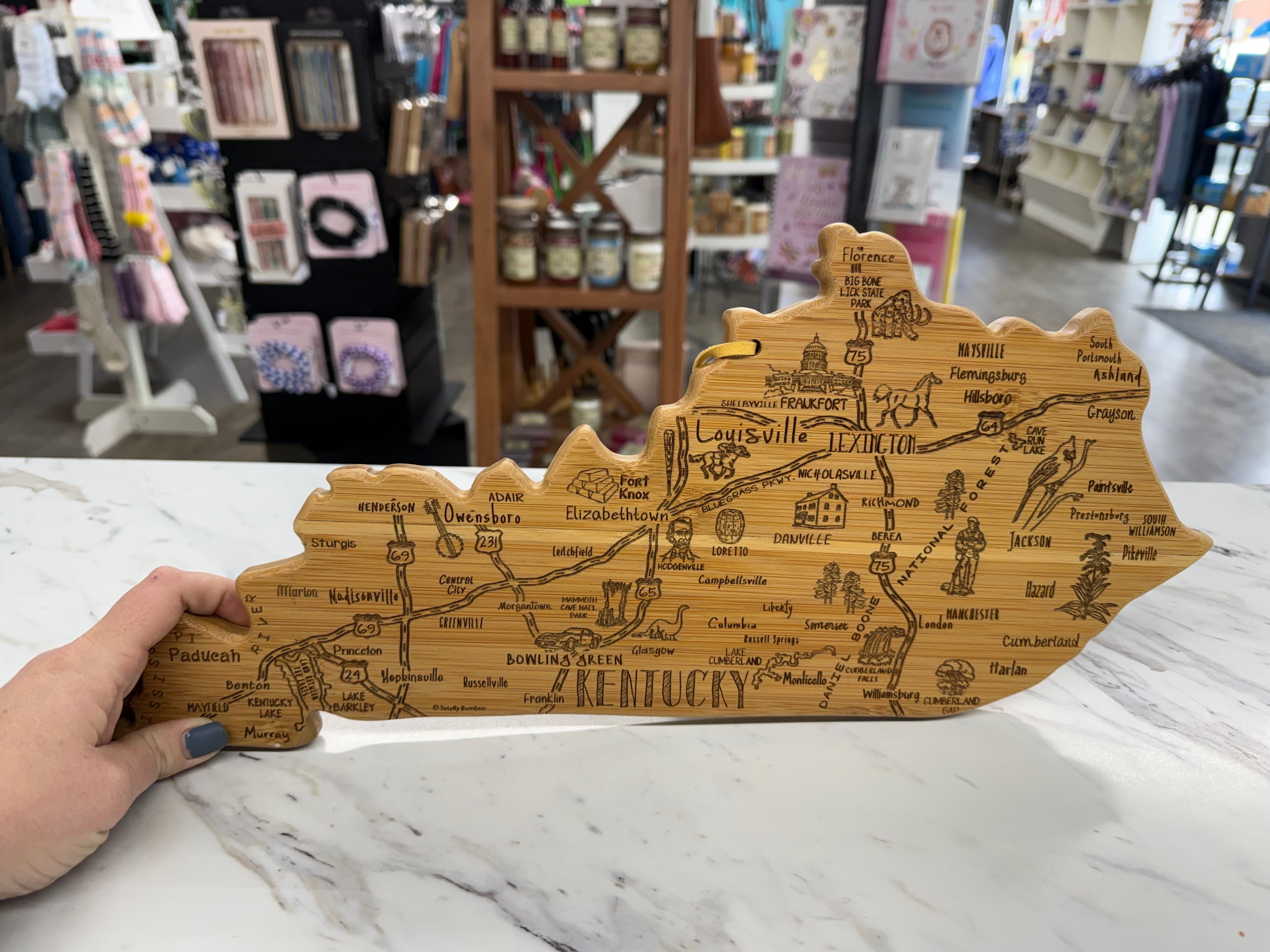 Kentucky Cutting Board-Engraved