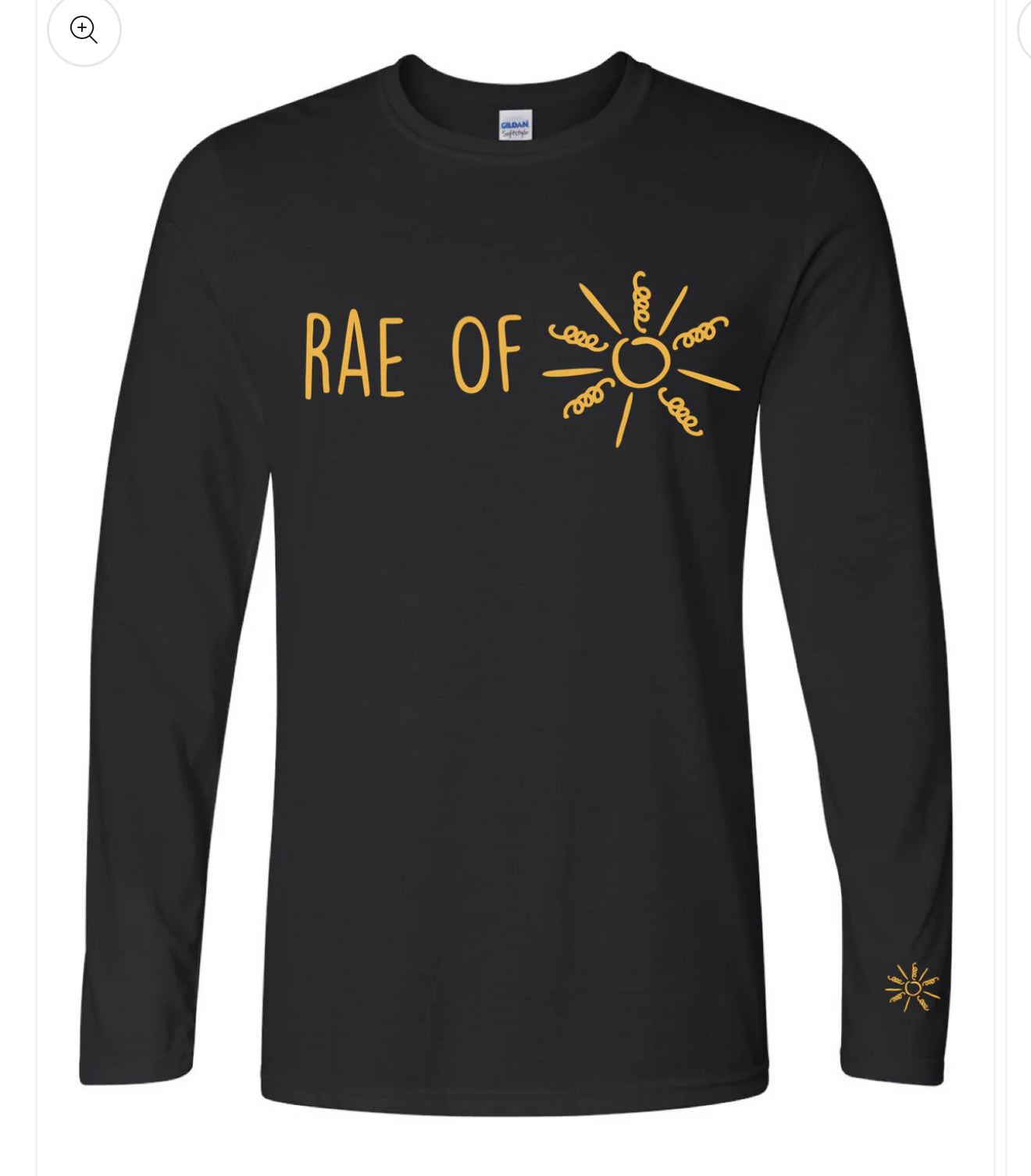RAE OF SUNSHINE-BLACK LONG SLEEVE