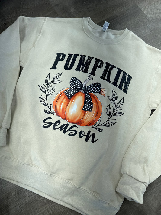 Pumpkin season crewneck