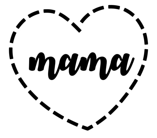 18000 MAGLIO CREW WITH HEART MAMA EMBROIDERY