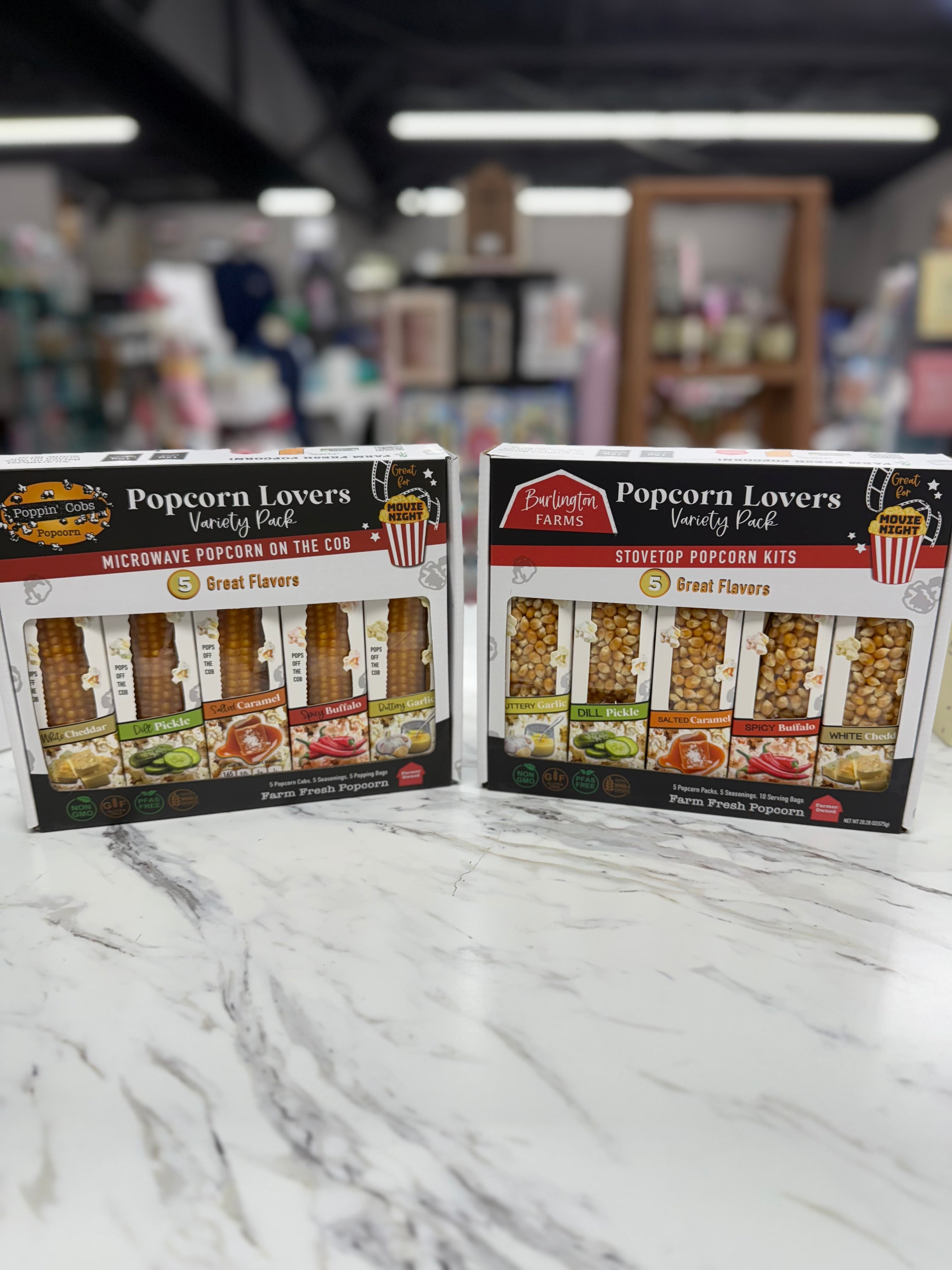 Poppin' Cobs Popcorn Variety Pack