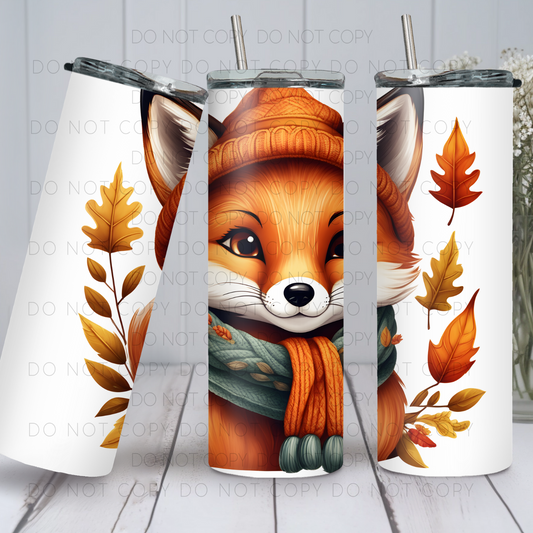 Fall Fox 20oz Tumbler