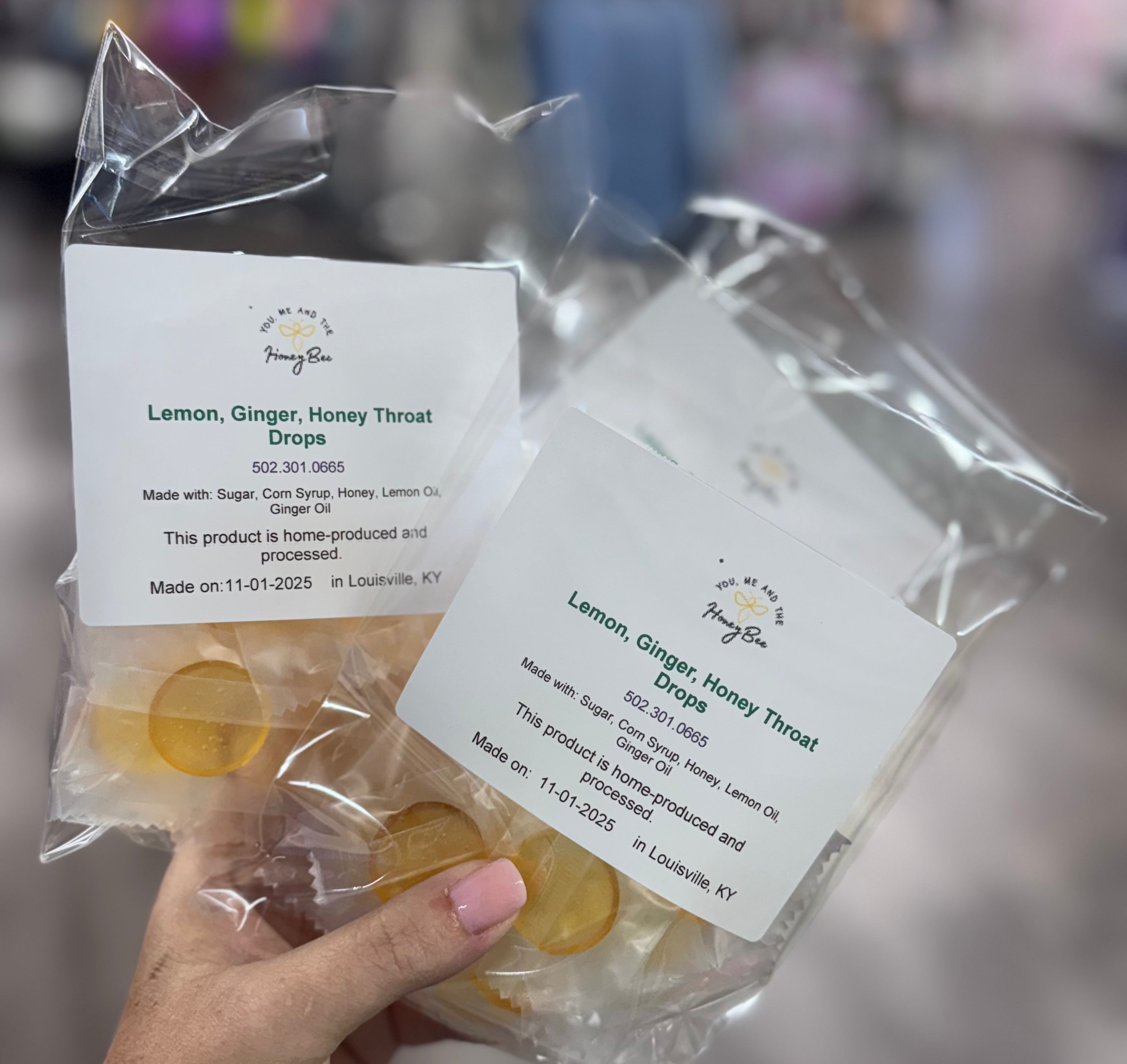 HONEY BEE COUGH DROPS