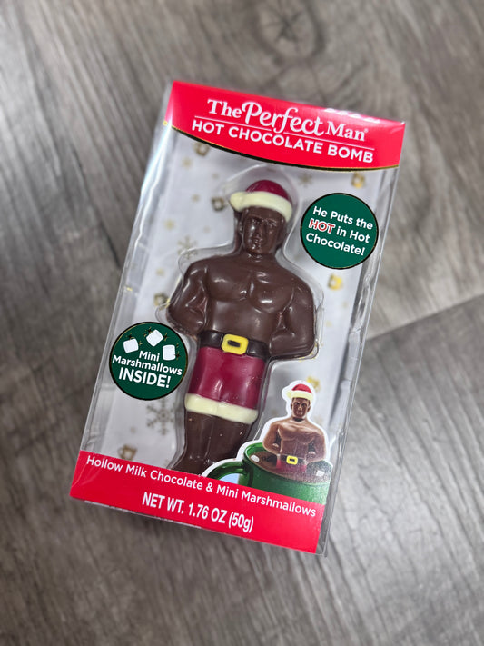 HOLIDAY PERFECT MAN HOT CHOCOLATE BOMB