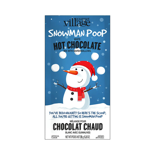 MINI HOT CHOC SNOWMAN POOP-USA