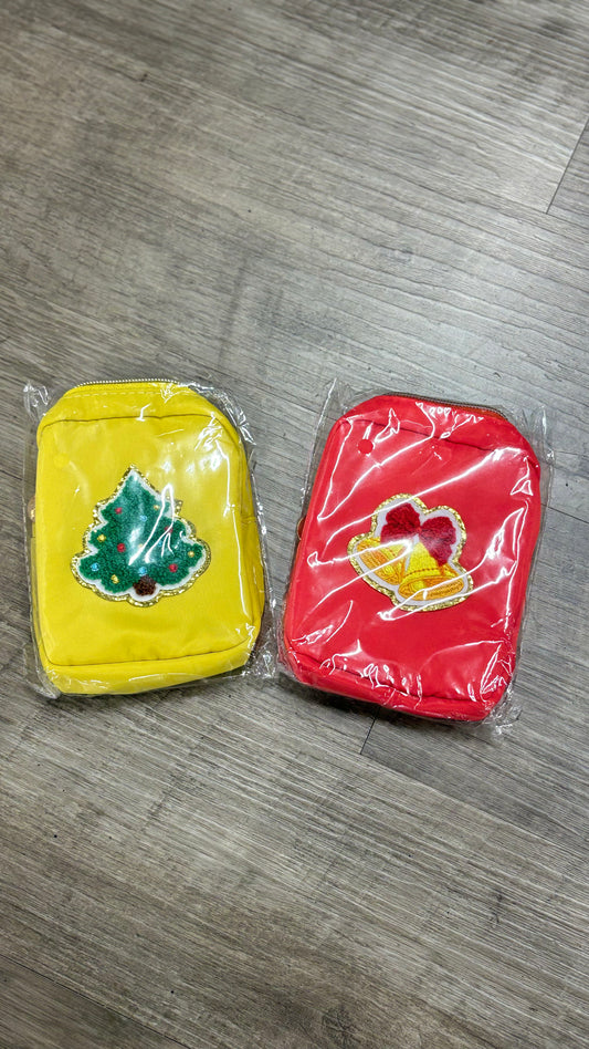 CHRISTMAS ZIPPER POUCH
