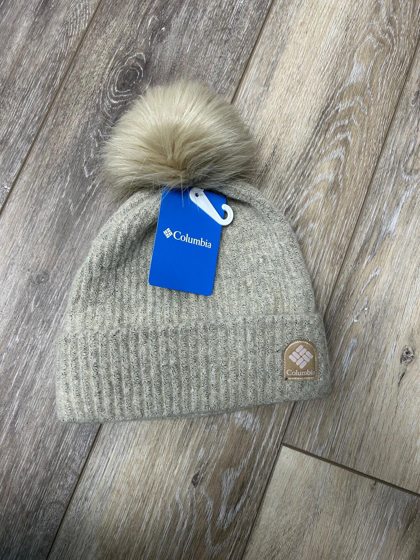 Winter Blue Pom Beanie