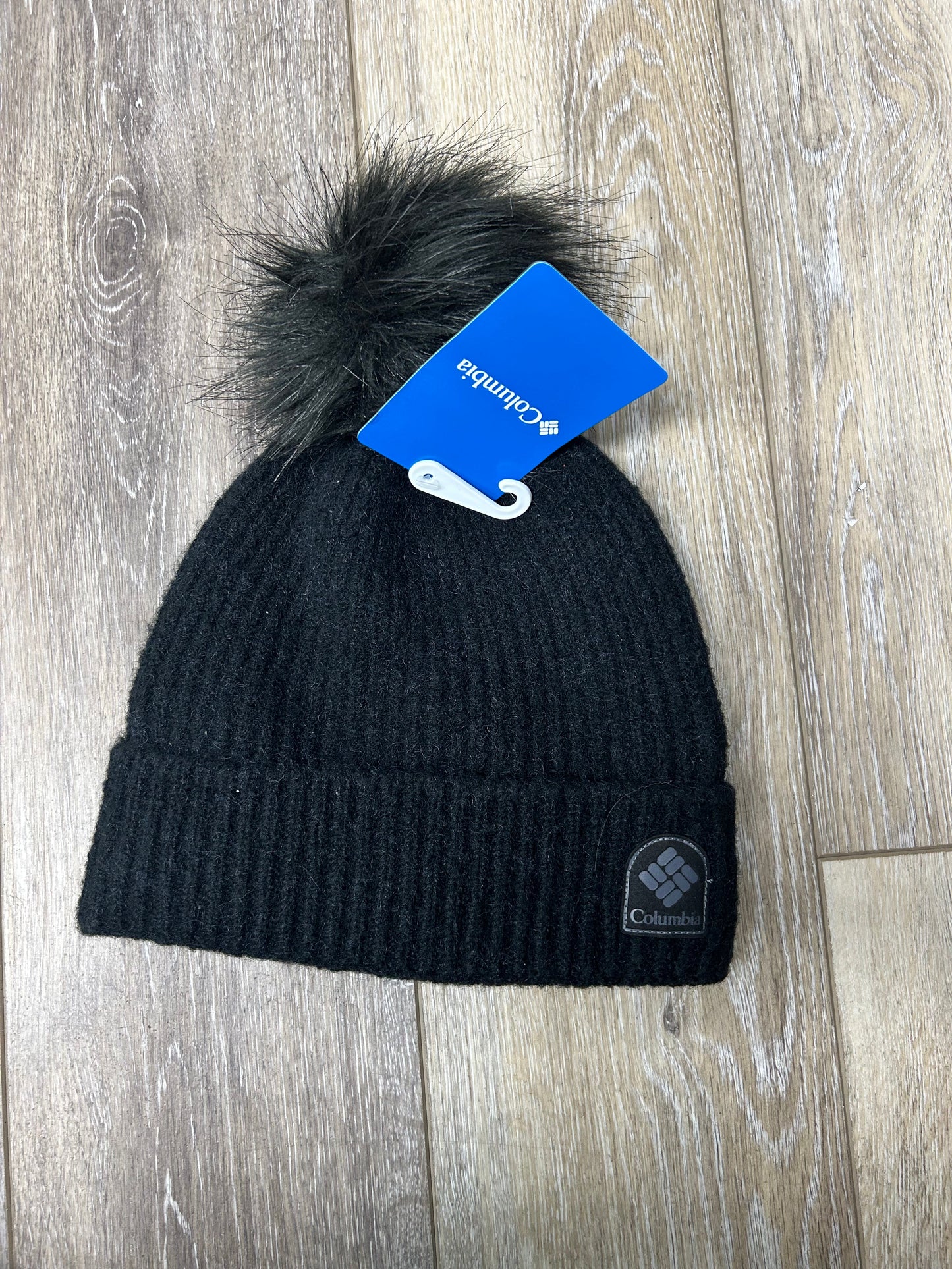 Winter Blue Pom Beanie