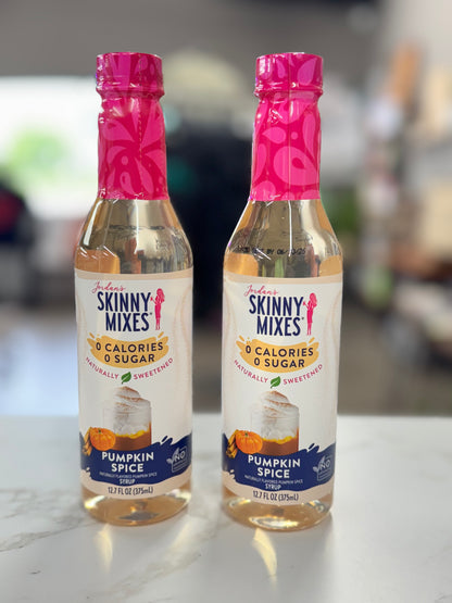SKINNY SYRUP-FLAVORS WHILE THEY LAST!