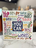 YOU CAN PLAQUE (LARGE) 10X10