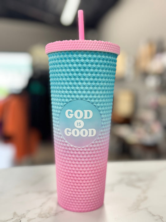 GOD IS GOOD TUMBLER