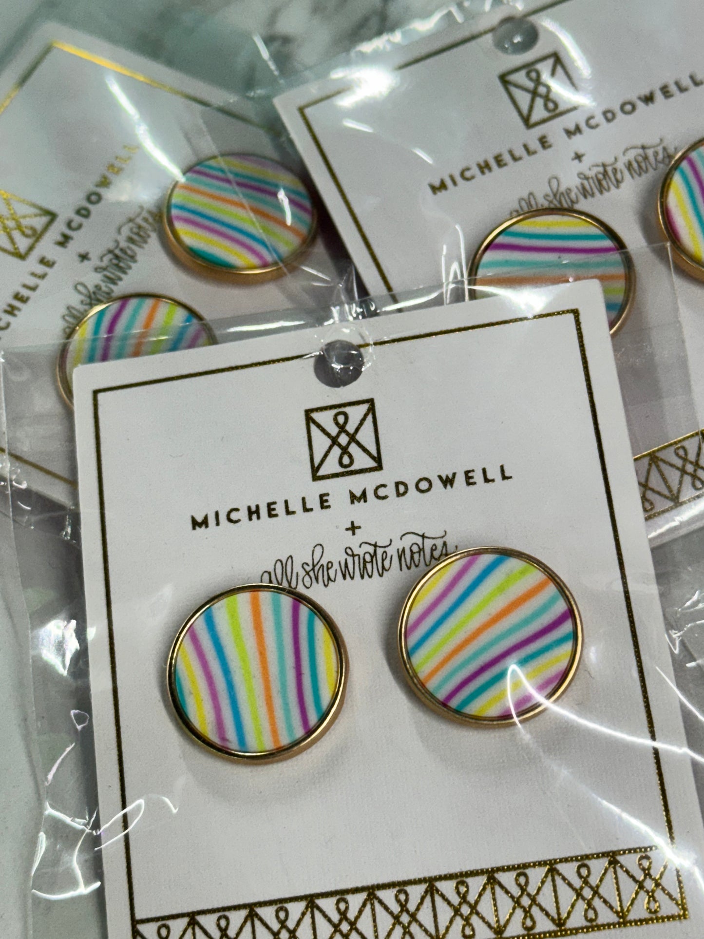 ALL SHE WROTE NOTES EARRINGS