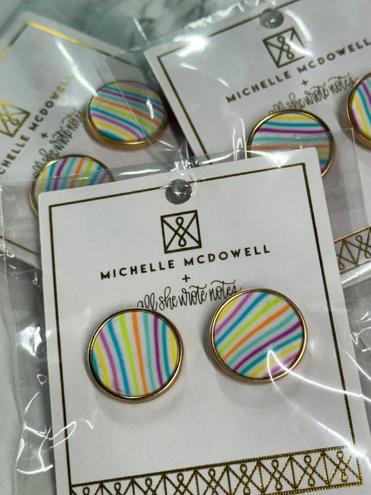 ALL SHE WROTE NOTES EARRINGS