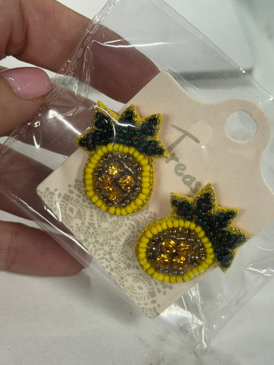 BEADED EARRINGS
