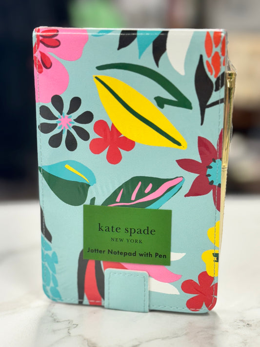 KATE SPADE JOTTER NOTEPAD WITH PEN