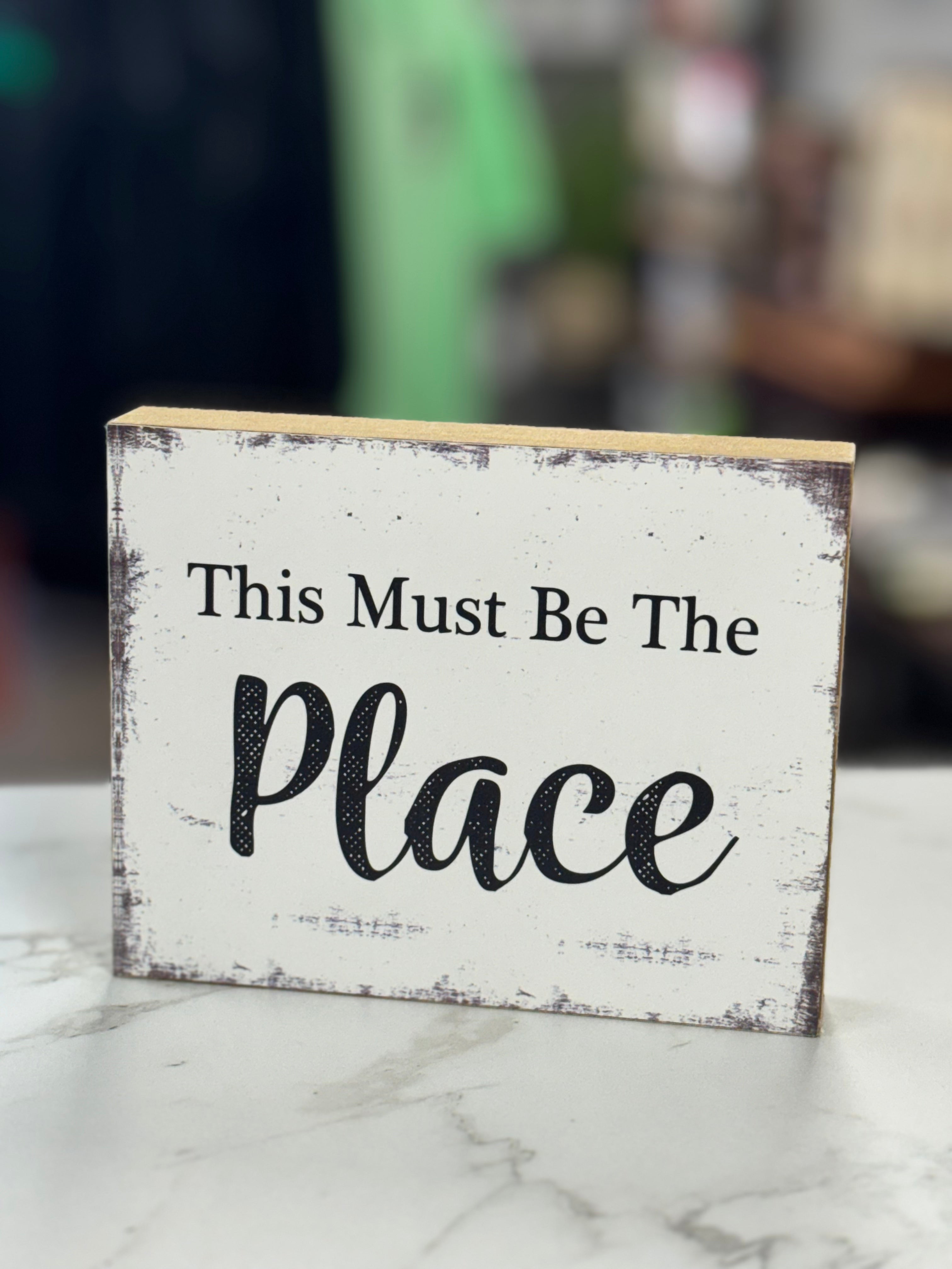 THIS MUST BE THE PLACE