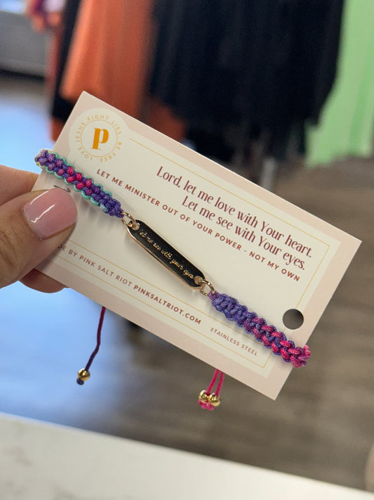 LORD LET ME LOVE BRACELET