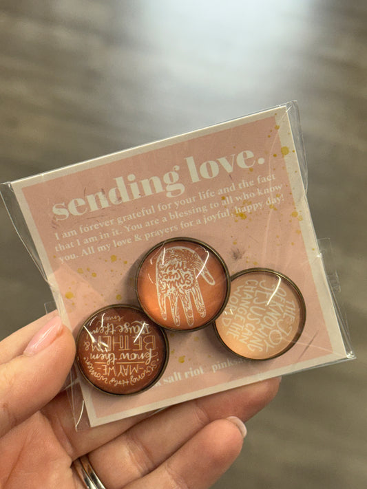 PINK SALT RIOT MAGNETS