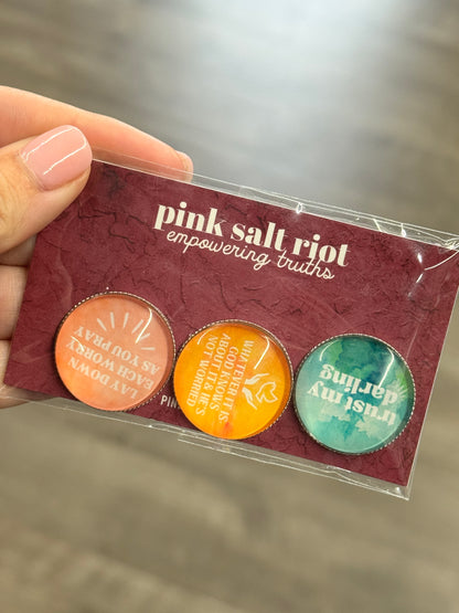PINK SALT RIOT MAGNETS