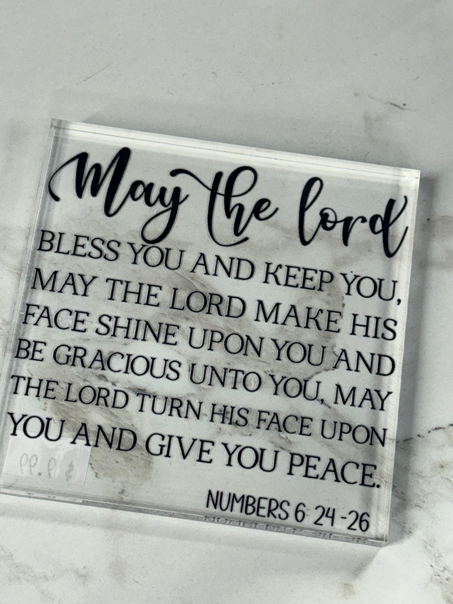 MAY THE LORD COASTER