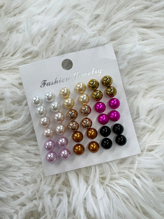 PEARL EARRING CARD