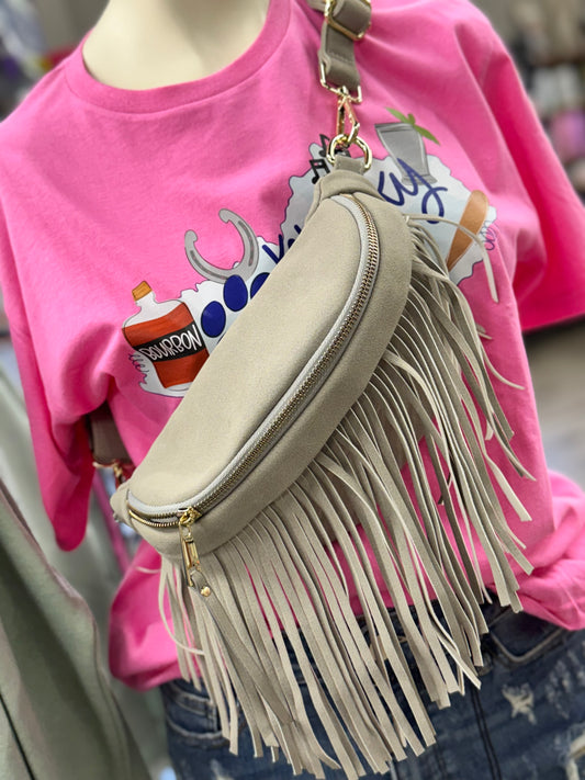FRINGE CROSSBODY