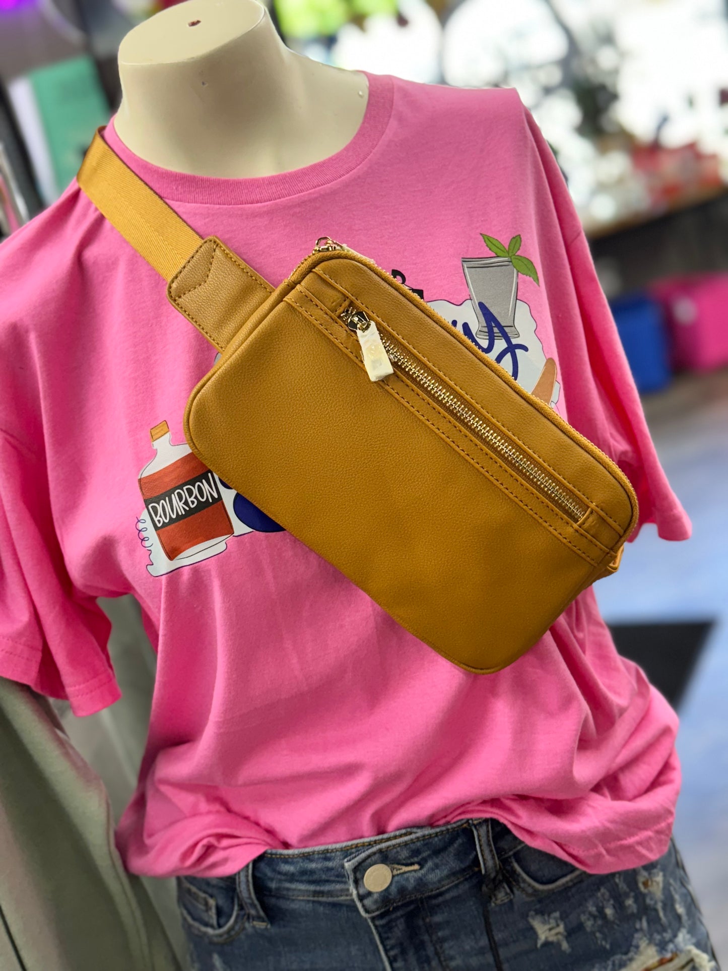 TAN CROSSBODY (SMALL)